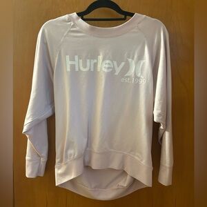Hurley Light Pink Sweetest Crew Sweatshirt